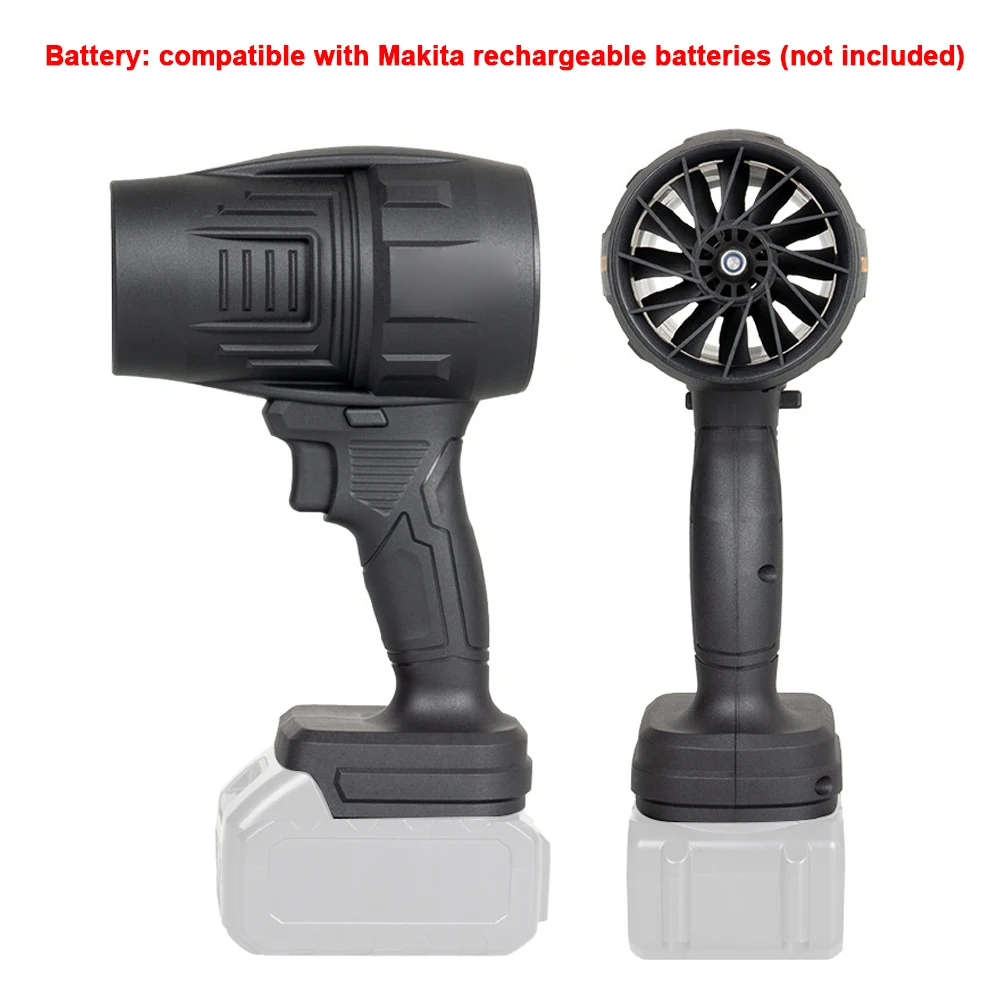 1000W Turbo Fan 500g Thrust Violent High Power Blowing Hair Dryer Strong Wind Mini Turbo Jet Fan Handheld for Makita Battery
1000W Turbo Fan 500g Thrust Violent High Power Blowing Hair Dryer Strong Wind Mini Turbo Jet Fan Handheld for Makita Battery