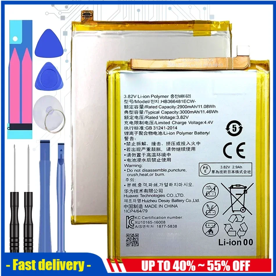 Battery For Huawei P9/Ascend P9 Lite/G9/honor 8 honor8/honor 5C/G9 EVA-L09/honor 8 lite/P10 Lite/Nova Lite/Honor 6C Pro/V9 Play
Battery For Huawei P9/Ascend P9 Lite/G9/honor 8 honor8/honor 5C/G9 EVA-L09/honor 8 lite/P10 Lite/Nova Lite/Honor 6C Pro/V9 Play