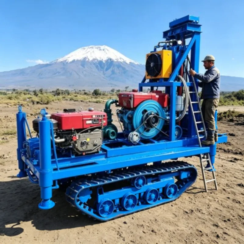 hot sale Heavy Duty Water Well Drilling Rig Hydraulic Diesel Borehole Machine Wheeled Crawler 25-35HP 100-180m Depth
hot sale Heavy Duty Water Well Drilling Rig Hydraulic Diesel Borehole Machine Wheeled Crawler 25-35HP 100-180m Depth