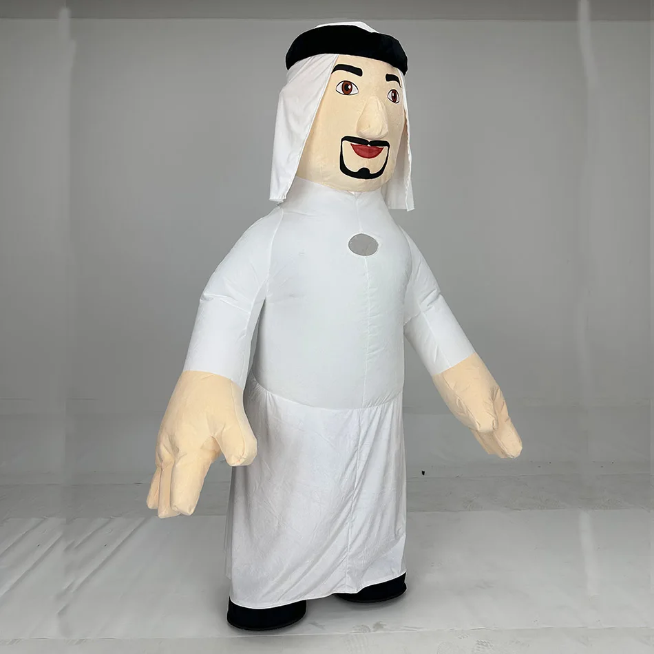 Inflatable Giant Arabian Costume Street Funny Mascot Party Cosplay Plush Doll Christmas Carnival Cartoon Characters outfits
Inflatable Giant Arabian Costume Street Funny Mascot Party Cosplay Plush Doll Christmas Carnival Cartoon Characters outfits