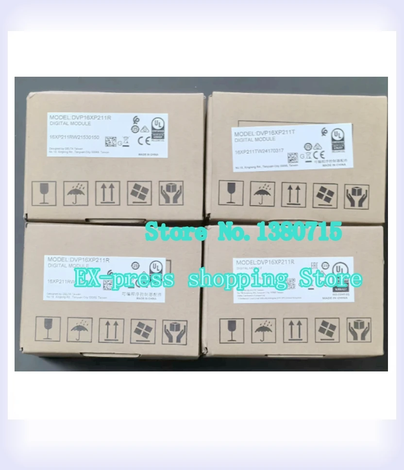 New DVP16XP211R PLC Digital Module ES2 Series 24VDC 8DI 8DO Relay Output
New DVP16XP211R PLC Digital Module ES2 Series 24VDC 8DI 8DO Relay Output