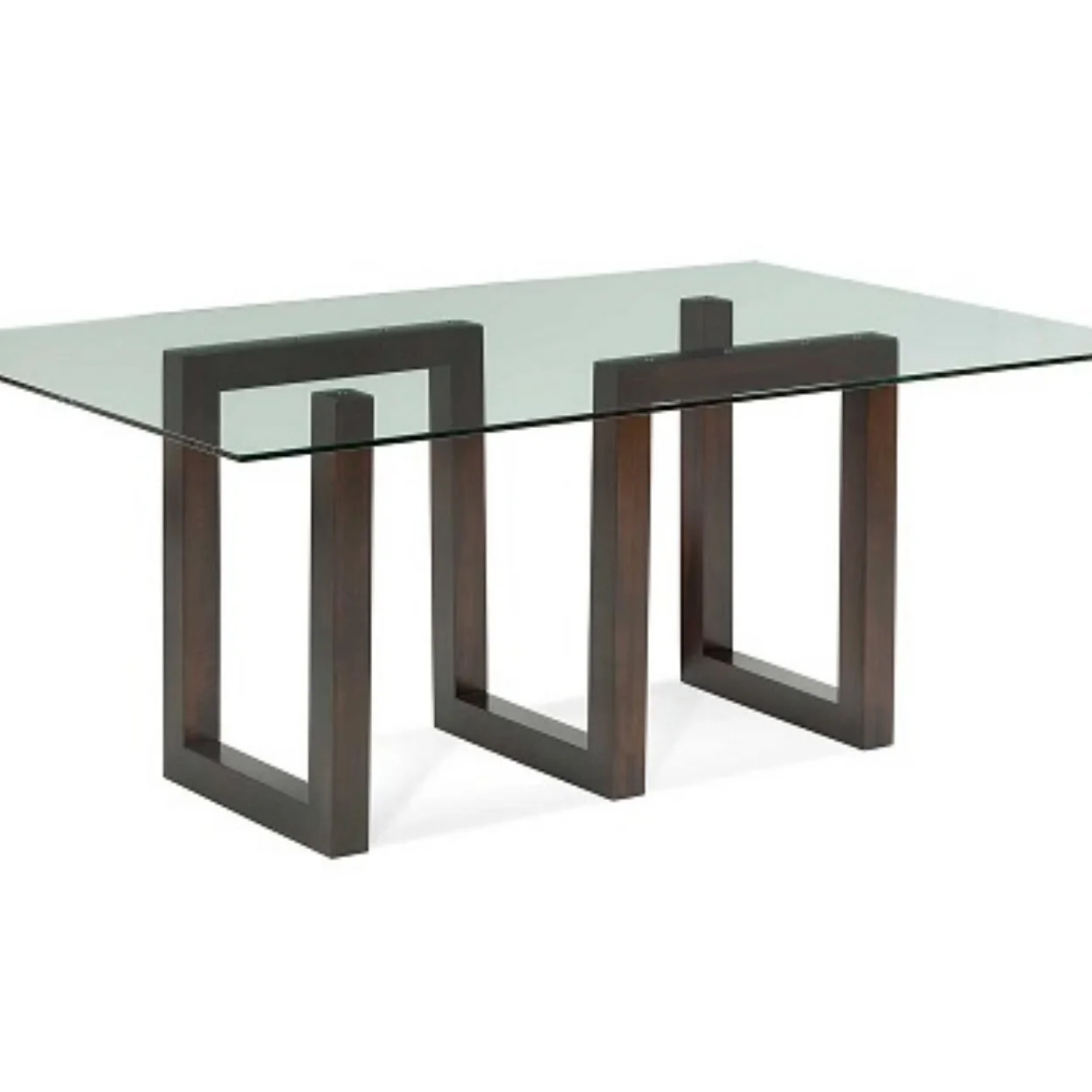 # European Style square Elegant Glass Wooden Contemporary Modern Dining Table
# European Style square Elegant Glass Wooden Contemporary Modern Dining Table