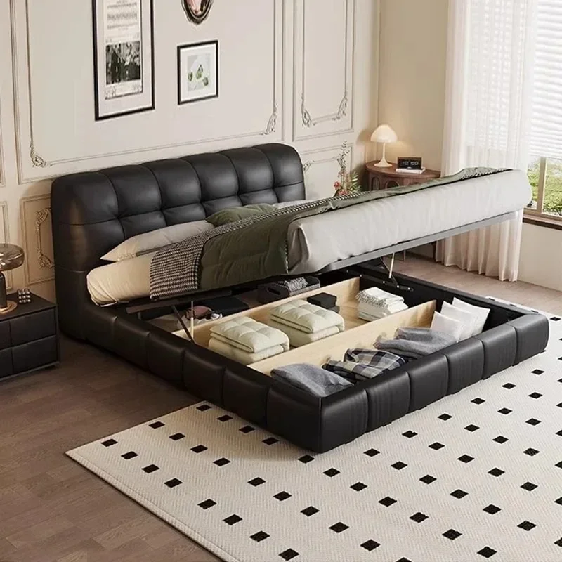 Salon Wood Frame Bed Modern Headboard Designer Bedframe King Size Double Bed Bedroom Postmodern Japanese Cama Trendy Furniture
Salon Wood Frame Bed Modern Headboard Designer Bedframe King Size Double Bed Bedroom Postmodern Japanese Cama Trendy Furniture