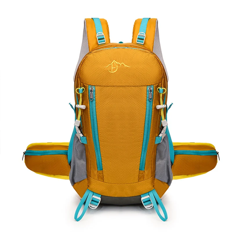 Outdoor Mountaineering Backpack, Vibrant Orange and Blue Color, Large Capacity and Wear-Resistant Model with Rain Cover
Outdoor Mountaineering Backpack, Vibrant Orange and Blue Color, Large Capacity and Wear-Resistant Model with Rain Cover