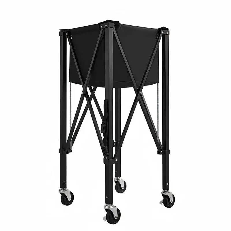 Tennis Ball Hopper, Holds 120 Tennis Balls, Foldable Pickleball Basket Cart with Wheels for Easy Pick Up, Lightweight Aluminum Alloy, Portable Pickleball Caddy with Storage Bag, for Training
Tennis Ball Hopper, Holds 120 Tennis Balls, Foldable Pickleball Basket Cart with Wheels for Easy Pick Up, Lightweight Aluminum Alloy, Portable Pickleball Caddy with Storage Bag, for Training