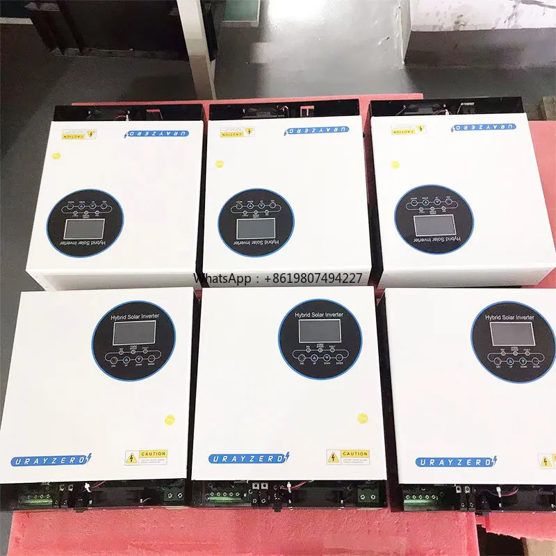 Hybrid Solar Inverter Off Grid 6.2KW 48V MPPT Solar Inverter for Power System Solar Home System 6000w
Hybrid Solar Inverter Off Grid 6.2KW 48V MPPT Solar Inverter for Power System Solar Home System 6000w