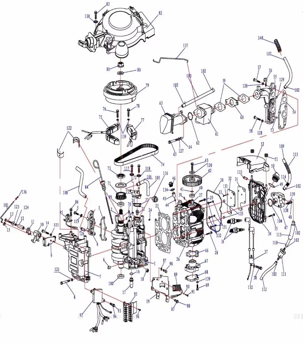 Free Shipping Hidea HDF9.9, 4 Stroke 9.9HP Outboard Marine Engines Power System Spare Parts
Free Shipping Hidea HDF9.9, 4 Stroke 9.9HP Outboard Marine Engines Power System Spare Parts