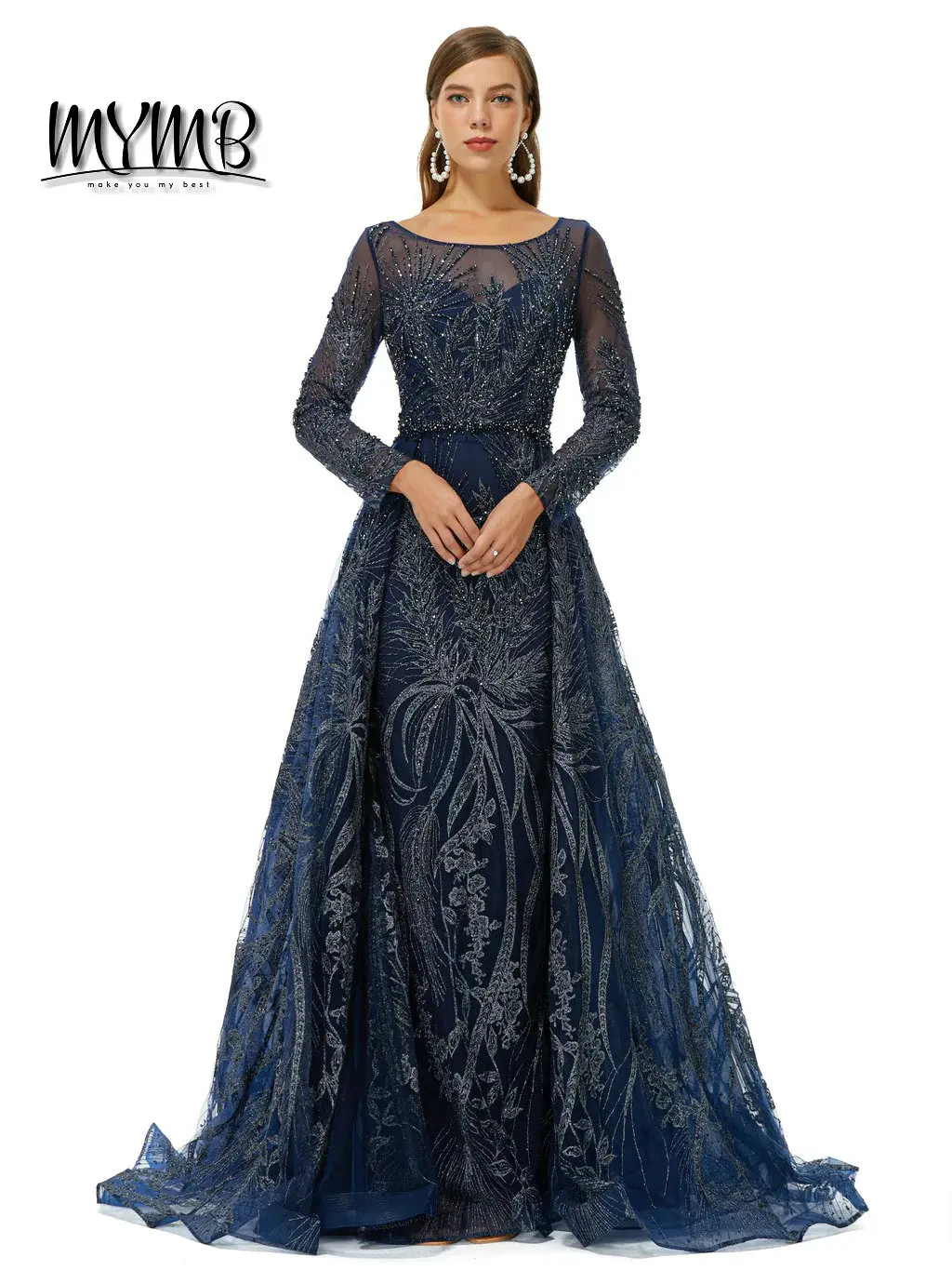 MYMB Pink Scoop Neck Beading Lace Formal Occasion Dress for Women Party Modest Long Sleeves Mermaid Evening Ball Gowns DSTL5825
MYMB Pink Scoop Neck Beading Lace Formal Occasion Dress for Women Party Modest Long Sleeves Mermaid Evening Ball Gowns DSTL5825