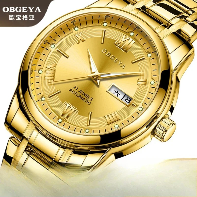 Opalga Calendar Watch - Bestseller Men's Automatic Mechanical Watch, Waterproof Luxury Dress Watch
Opalga Calendar Watch - Bestseller Men's Automatic Mechanical Watch, Waterproof Luxury Dress Watch