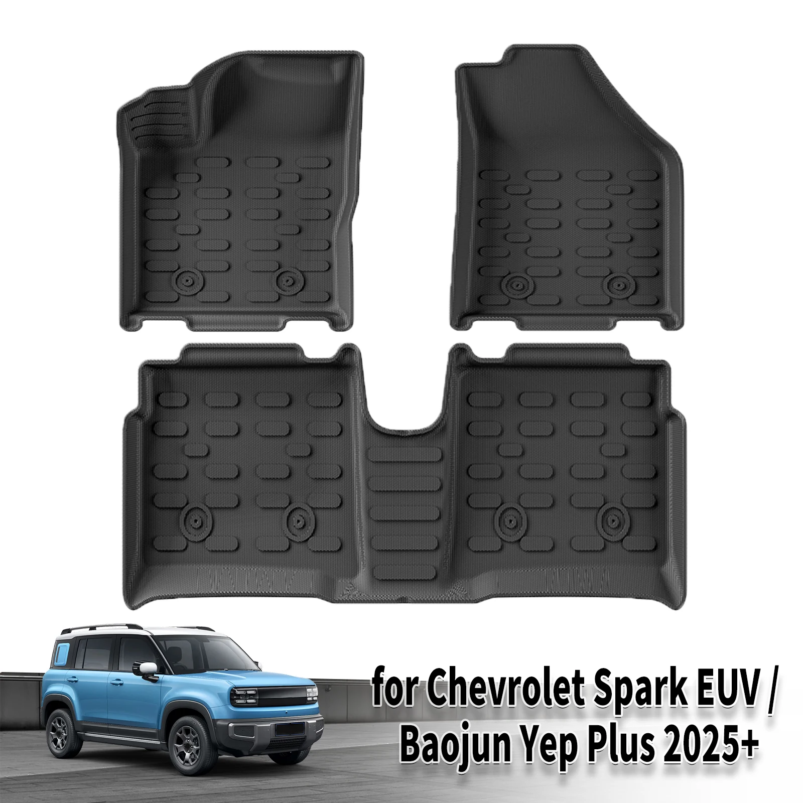 Коврики для пола и багажника автомобиля из TPE для Chevrolet Spark EUV и Baojun Yep Plus 2025-2026, всепогодная защита (не для праворульных авто)
Коврики для пола и багажника автомобиля из TPE для Chevrolet Spark EUV и Baojun Yep Plus 2025-2026, всепогодная защита (не для праворульных авто)