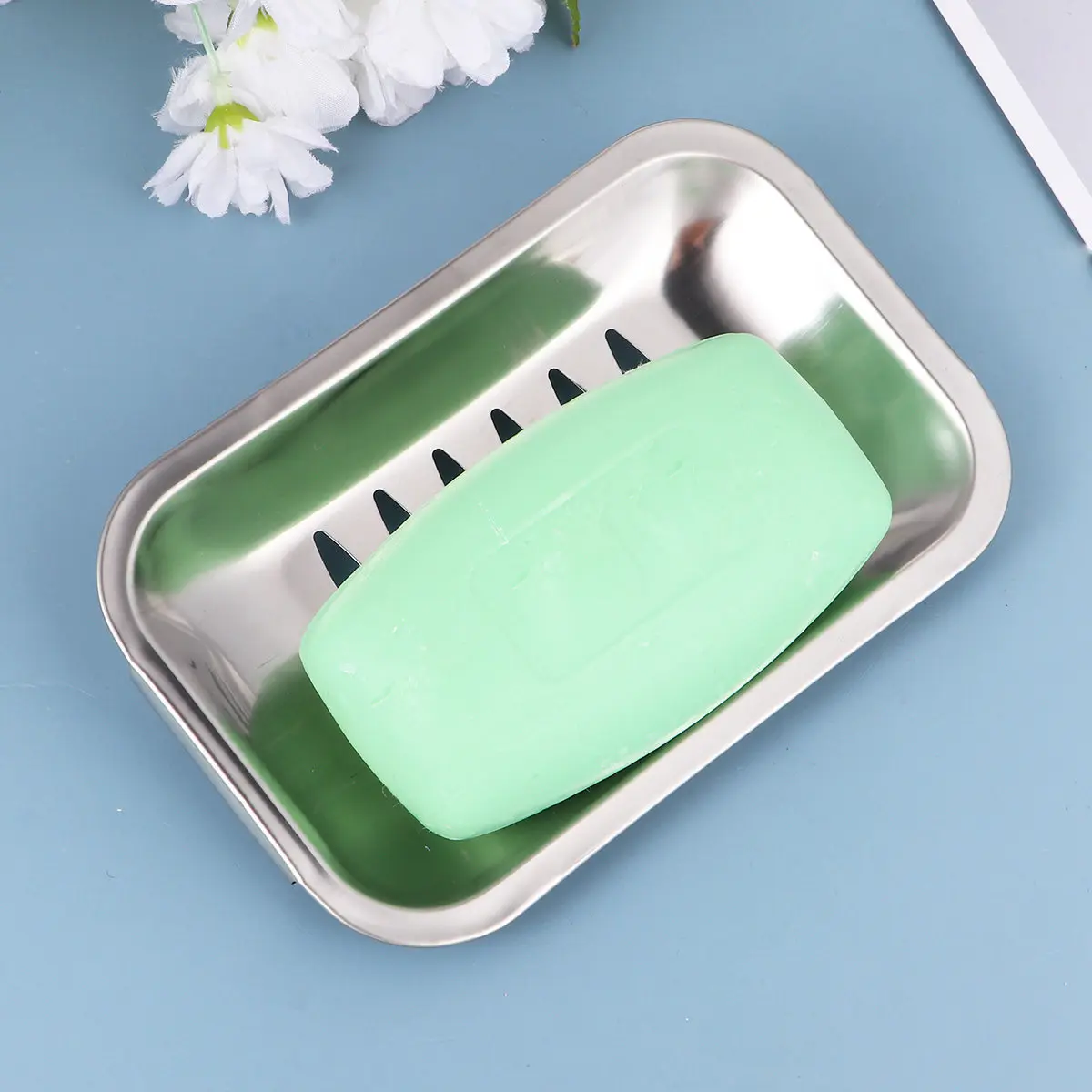 Держатель для мыла из нержавеющей стали, прямоугольный, нержавеющий, износостойкий, с гофрированным краем, полый дизайн, двойное крепление на винтах
Держатель для мыла из нержавеющей стали, прямоугольный, нержавеющий, износостойкий, с гофрированным краем, полый дизайн, двойное крепление на винтах