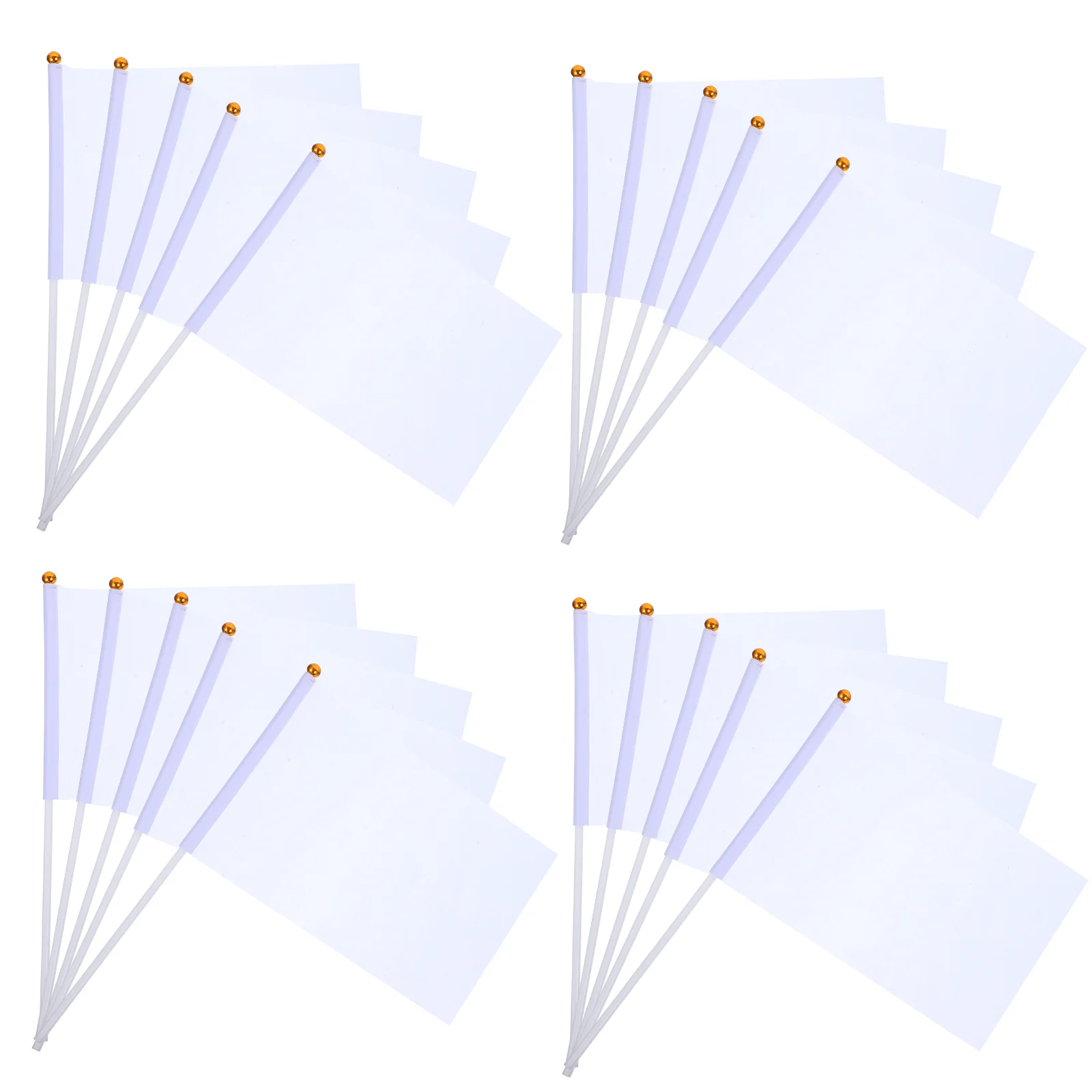 20 Pcs Custom Stick Flag Mark Stickers Commanding Referee Hand-cranked Racing Banner White Waving Car
20 Pcs Custom Stick Flag Mark Stickers Commanding Referee Hand-cranked Racing Banner White Waving Car