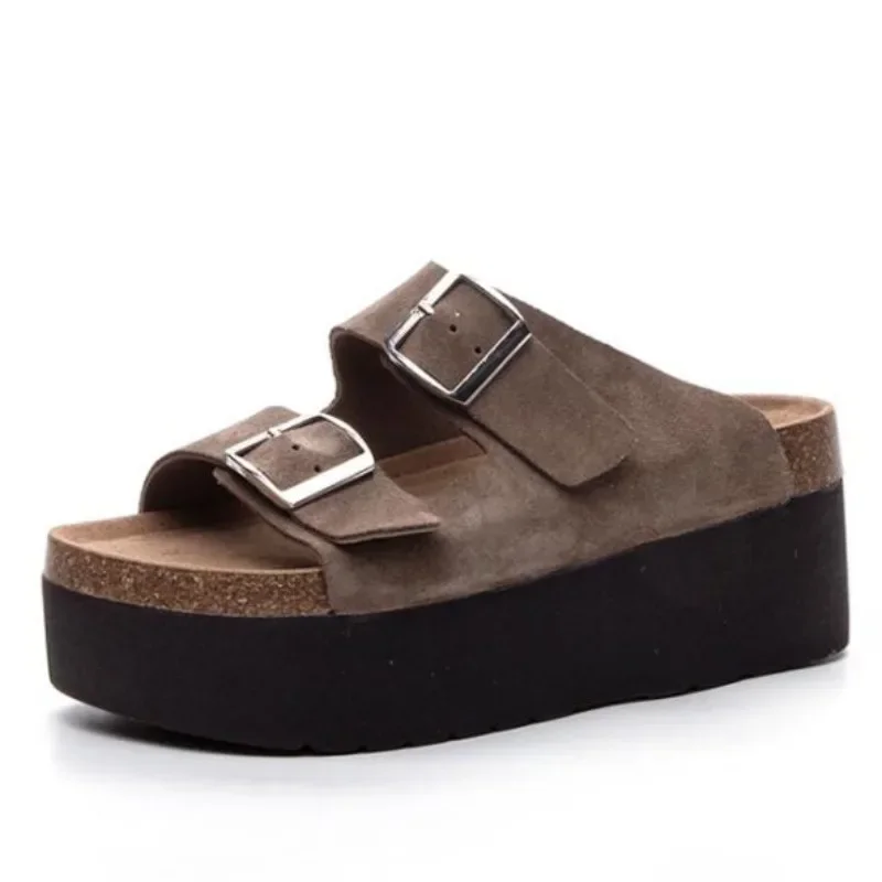 High quality 7cm Cow Suede Patent Summer Women Sandals Ladies Slipper Platform Wedge Mujer Comfy Fashion Fashon Peep Toe Shoes
High quality 7cm Cow Suede Patent Summer Women Sandals Ladies Slipper Platform Wedge Mujer Comfy Fashion Fashon Peep Toe Shoes