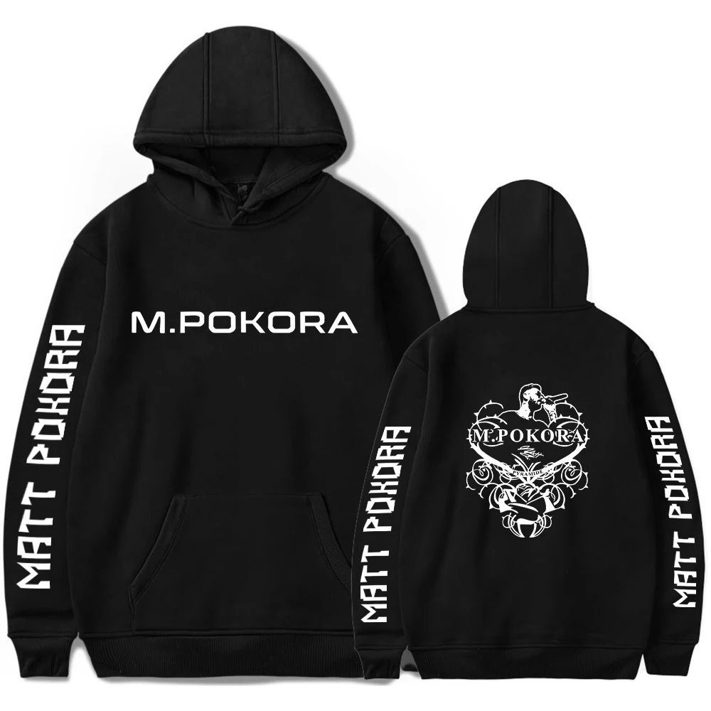 М. Худи унисекс Pokora, спортивный костюм, Женская толстовка, Мужская толстовка, уличная одежда в стиле Харадзюку 2020, модная одежда в стиле хип-хоп
М. Худи унисекс Pokora, спортивный костюм, Женская толстовка, Мужская толстовка, уличная одежда в стиле Харадзюку 2020, модная одежда в стиле хип-хоп