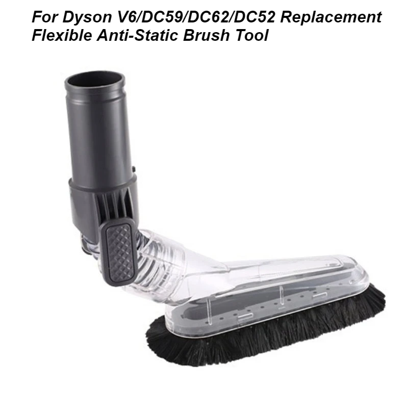 Dyson V6/DC59/DC62/DC52 Replacement Flexible Anti-Static Brush Tool – Compatible with Dyson Vacuum Cleaner Attachments
Dyson V6/DC59/DC62/DC52 Replacement Flexible Anti-Static Brush Tool – Compatible with Dyson Vacuum Cleaner Attachments