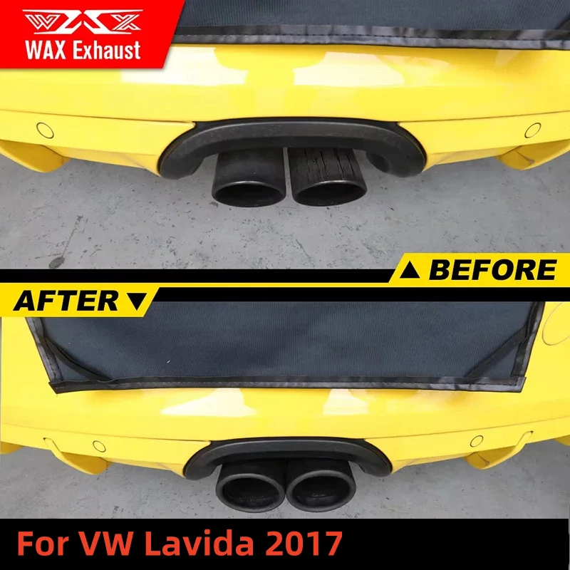 1pcs 76mm For VW Lavida 2017 Inlet Carbon Fiber Exhaust Pipe Car Modified Accessories Exhaust Mufflers Nozzle With Ak Logo
1pcs 76mm For VW Lavida 2017 Inlet Carbon Fiber Exhaust Pipe Car Modified Accessories Exhaust Mufflers Nozzle With Ak Logo