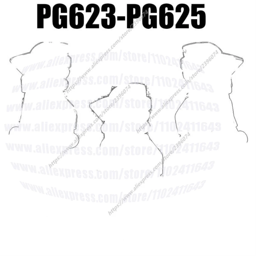 PG8004 Action Figures Movie Building Blocks Bricks toys PG623 PG624 PG625 DIY Toys
PG8004 Action Figures Movie Building Blocks Bricks toys PG623 PG624 PG625 DIY Toys