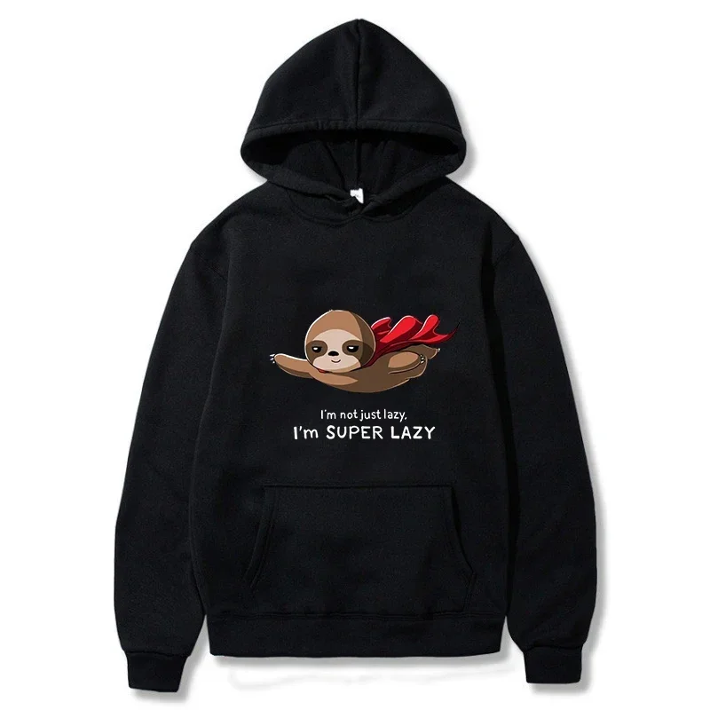 I'm Super Lazy Sloth Print 2024 New Trend Men's Sweatshirt Simple Trend Hoodie Comfortable Pullover Sweater Crewneck Loose Top
I'm Super Lazy Sloth Print 2024 New Trend Men's Sweatshirt Simple Trend Hoodie Comfortable Pullover Sweater Crewneck Loose Top