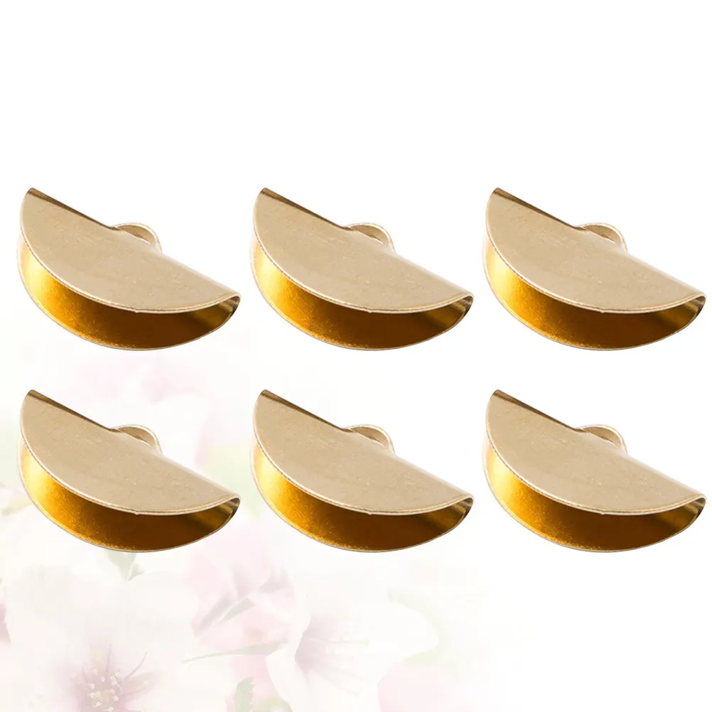 100Pcs Copper Tassel Clip Fan-Shaped Jewelry Clasps Sturdy Durable for Sewing Purse Wallet Travel Bag Decoration
100Pcs Copper Tassel Clip Fan-Shaped Jewelry Clasps Sturdy Durable for Sewing Purse Wallet Travel Bag Decoration