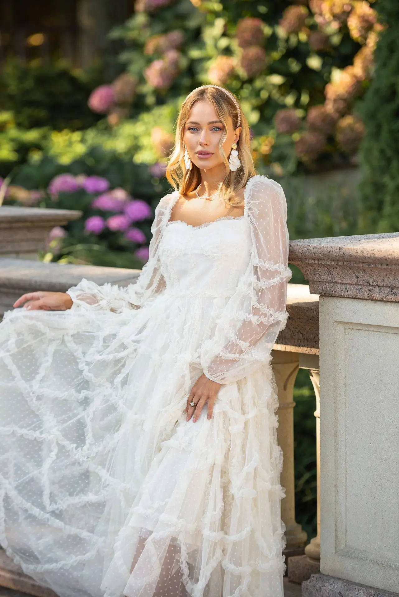 Women's Bow Polo Dot Rust Flower Long Dress Long Sleeve Sweetheart Neck Tulle Mermaid Bridesmaid Dresses
Women's Bow Polo Dot Rust Flower Long Dress Long Sleeve Sweetheart Neck Tulle Mermaid Bridesmaid Dresses