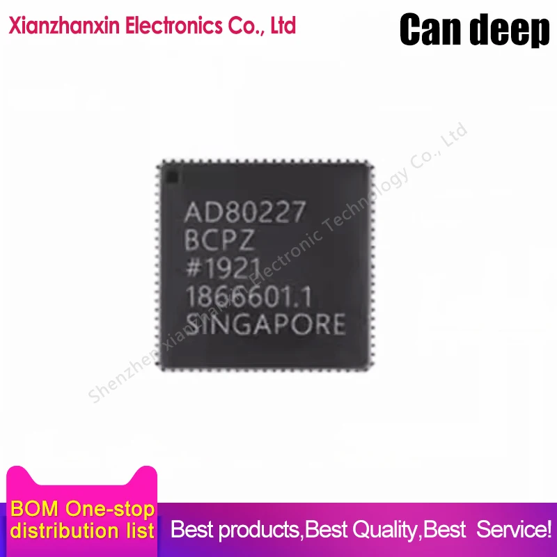 1PCS/LOT AD80227BCPZ AD80227 LFCSP64 Data acquisition digital to analog converter
1PCS/LOT AD80227BCPZ AD80227 LFCSP64 Data acquisition digital to analog converter