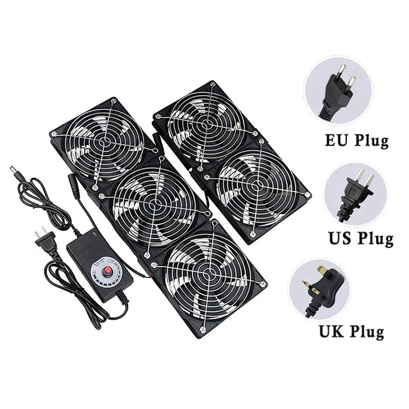 Вентилятор с питанием от USB для ПК и роутера с регулятором скорости, 3000 об/мин, высокопроизводительное охлаждение для сервисных станций и ферм
Вентилятор с питанием от USB для ПК и роутера с регулятором скорости, 3000 об/мин, высокопроизводительное охлаждение для сервисных станций и ферм