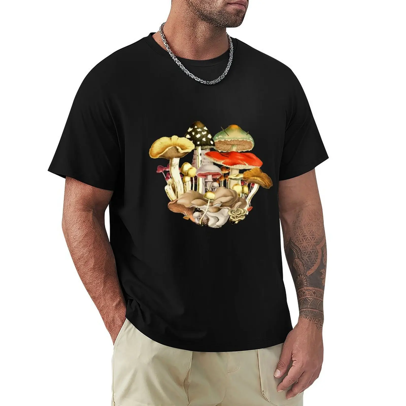 A Multitude of Mushrooms T-Shirt boys animal print customs design your own graphics cute tops shirts men graphic
A Multitude of Mushrooms T-Shirt boys animal print customs design your own graphics cute tops shirts men graphic