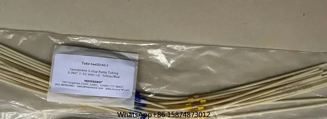 For Agilent 5005-0020 Pump Pipe Easy To Install Peristaltic Pump Line, Standard Configuration For Sample Lifting, Recommende
For Agilent 5005-0020 Pump Pipe Easy To Install Peristaltic Pump Line, Standard Configuration For Sample Lifting, Recommende