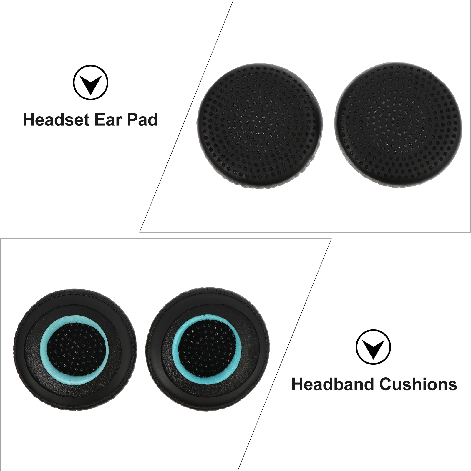 1 Pair Headphone Ear Pads Premium Soft Skin-Friendly -Like Comfortable Breathable Noise Isolation Earpads For Wireless
1 Pair Headphone Ear Pads Premium Soft Skin-Friendly -Like Comfortable Breathable Noise Isolation Earpads For Wireless
