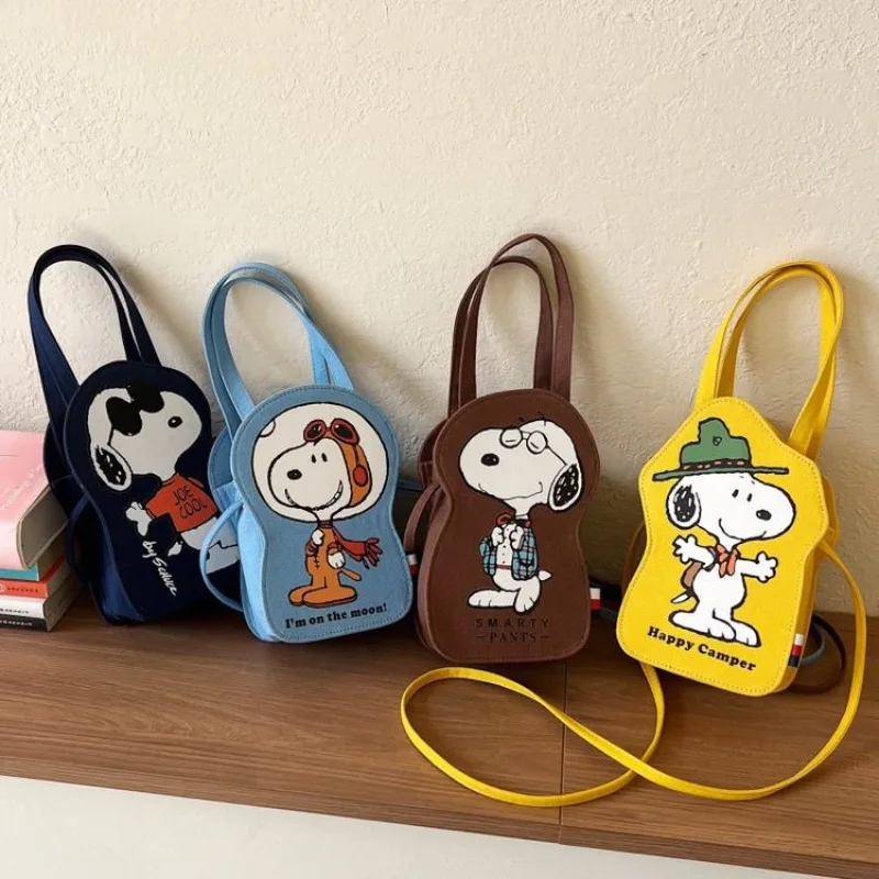Cartoon Cute Anime Peripheral Snoopy Canvas Bag Coin Wallet Female Girl Kawaii Crossbody Bag Phone Bag 3D Handbag Birthday Gift
Cartoon Cute Anime Peripheral Snoopy Canvas Bag Coin Wallet Female Girl Kawaii Crossbody Bag Phone Bag 3D Handbag Birthday Gift