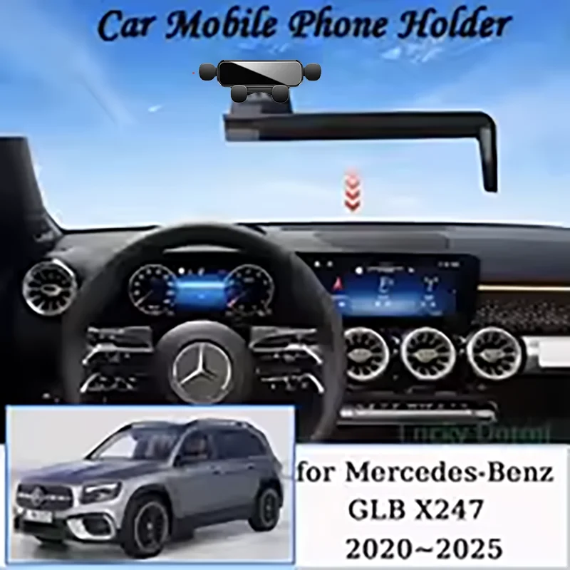 Car Phone Holder For Mercedes Benz GLB X247 2020~2025 GPS Navigation Screen Bracket Wireless Charger Stand Base Auto Accessories
Car Phone Holder For Mercedes Benz GLB X247 2020~2025 GPS Navigation Screen Bracket Wireless Charger Stand Base Auto Accessories