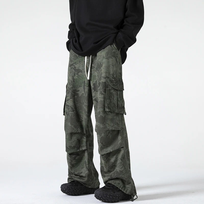 Military een Hiphop Camouflage Men's Retro Work Pants Long Wrinkle Resistant Function Paratrooper Trousers Casual Leisure
Military een Hiphop Camouflage Men's Retro Work Pants Long Wrinkle Resistant Function Paratrooper Trousers Casual Leisure