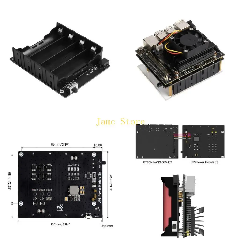 LX0B 5V Uninterruptible Power Supply Multi Battery Circuit for Jetson
LX0B 5V Uninterruptible Power Supply Multi Battery Circuit for Jetson