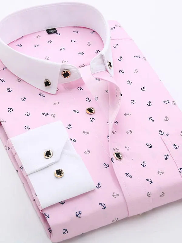 Повседневная мужская рубашка Long Sve с принтом в клетку и воротником-стойкой с цветочной вышивкой и воротником из другой ткани для осеннего сезона...
Повседневная мужская рубашка Long Sve с принтом в клетку и воротником-стойкой с цветочной вышивкой и воротником из другой ткани для осеннего сезона...