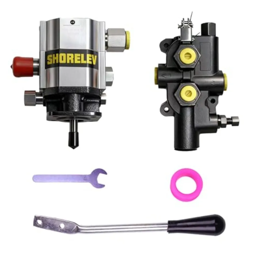 16GPM Log Splitter Pump Kit, HI/LO Gear Pump, 2 Stage Hydraulic Pump, 12V DC 3000 PSI Hydraulic Power Unit with Valve Mount Bra
16GPM Log Splitter Pump Kit, HI/LO Gear Pump, 2 Stage Hydraulic Pump, 12V DC 3000 PSI Hydraulic Power Unit with Valve Mount Bra