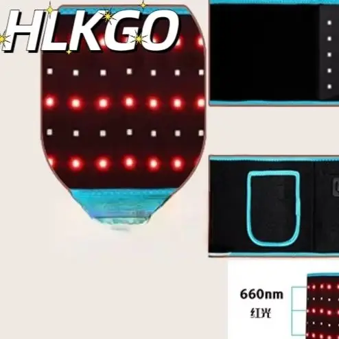 Red Infrared Light Therapy Belt with Heating Pad for Full Body Slimming Waist Trimmer Fat Burn Beauty Device
Red Infrared Light Therapy Belt with Heating Pad for Full Body Slimming Waist Trimmer Fat Burn Beauty Device