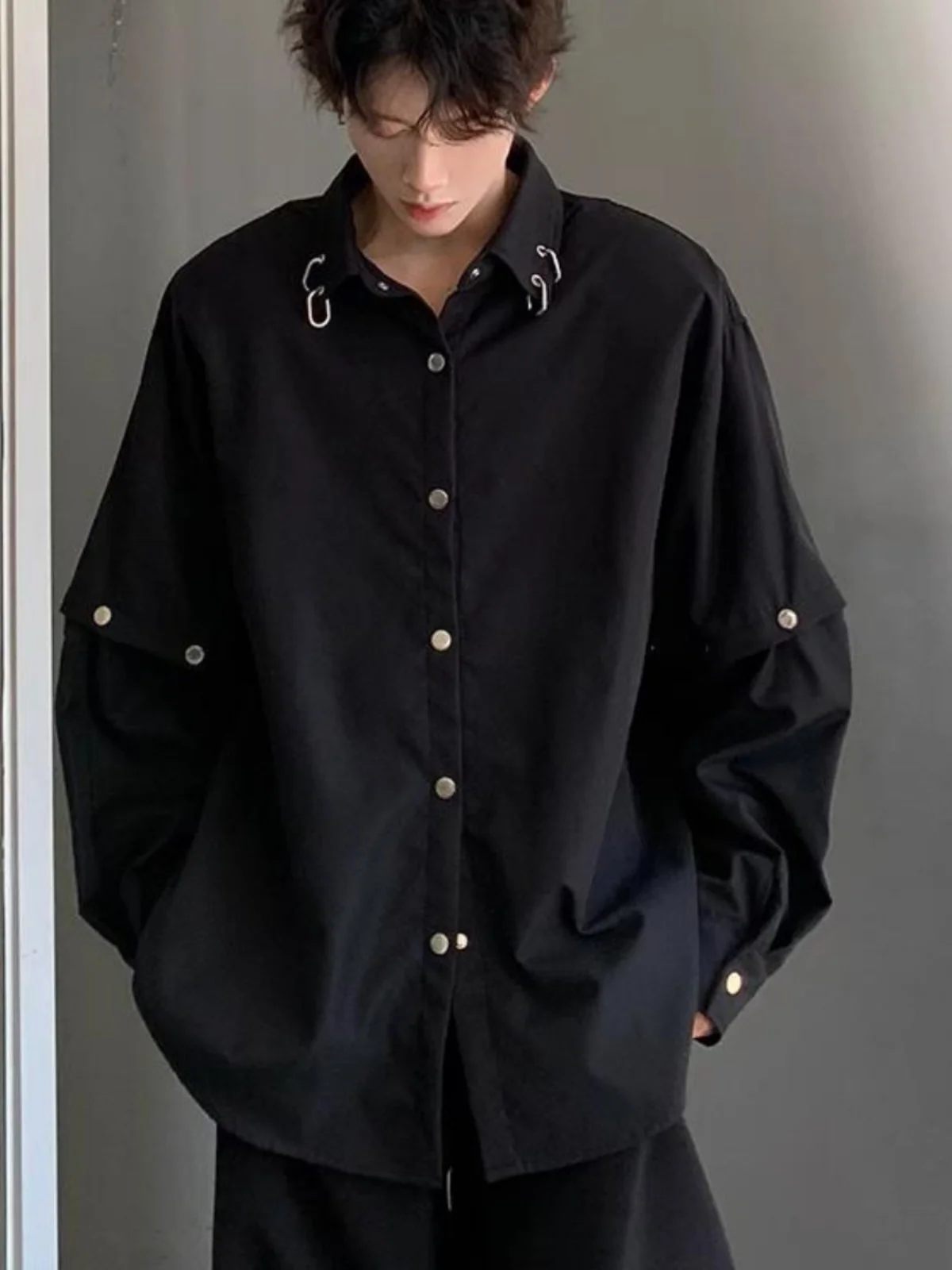 Мужская рубашка Bla Long Sve с воротником, модная брендовая уличная одежда, новая модель, приталенный крой, премиум-класс, для мужчин.
Мужская рубашка Bla Long Sve с воротником, модная брендовая уличная одежда, новая модель, приталенный крой, премиум-класс, для мужчин.