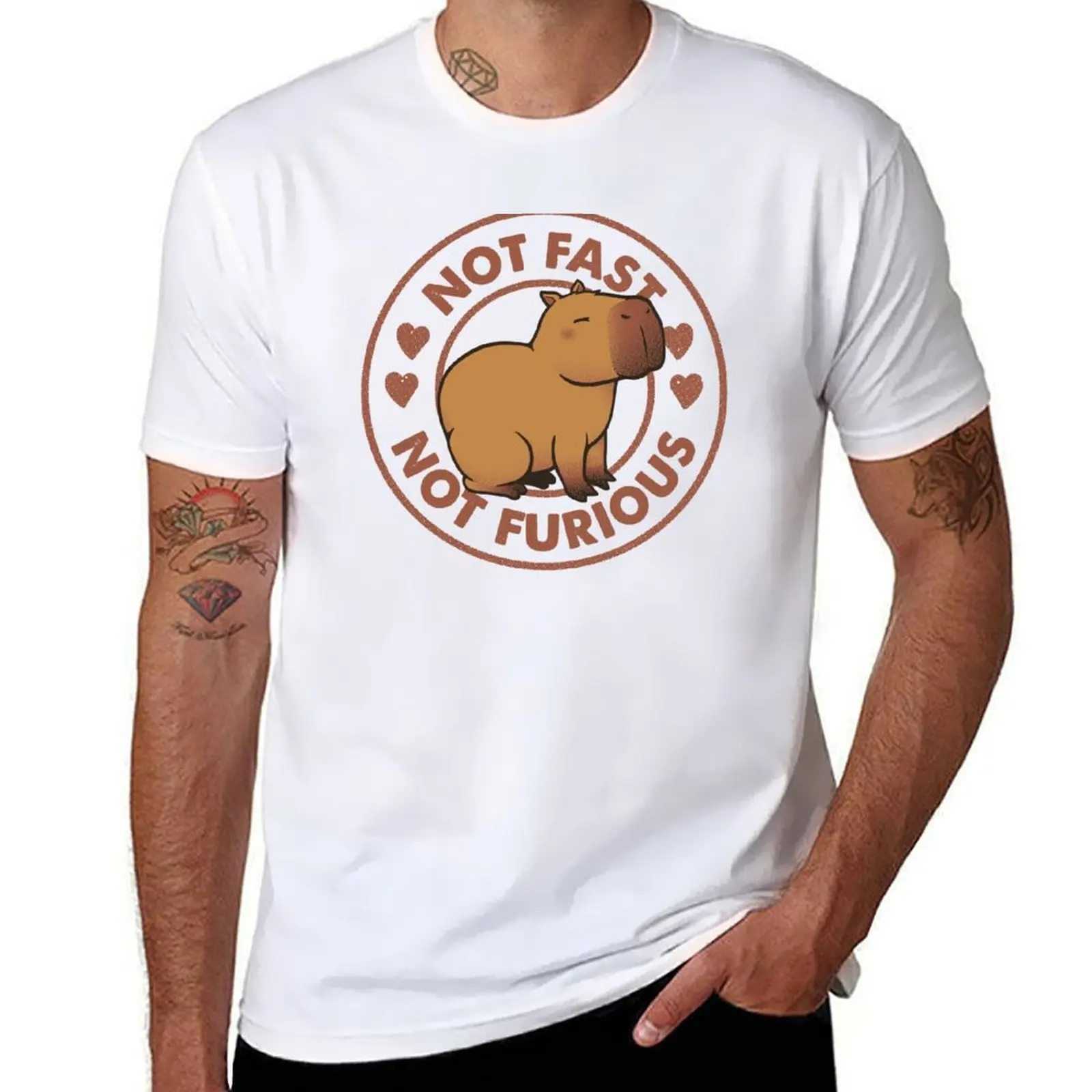 Not Fast Not Furious Capybara by Tobe Fonseca T-Shirt essential t shirt man t shirts for men casual T-Shirt 
Not Fast Not Furious Capybara by Tobe Fonseca T-Shirt essential t shirt man t shirts for men casual T-Shirt