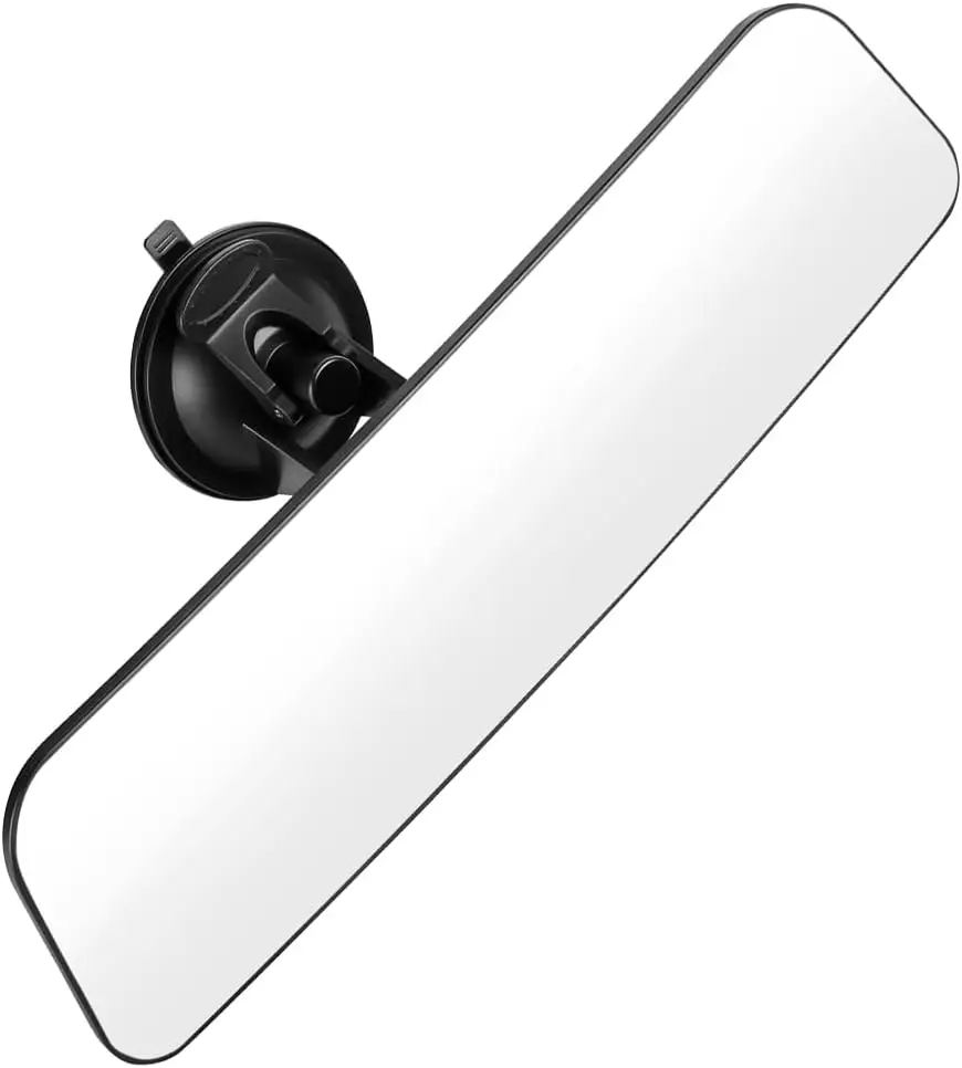 12'' Universal Car Rear View Mirror with Suction Cup, Wide Angle HD Anti-Glare for Safer Driving
12'' Universal Car Rear View Mirror with Suction Cup, Wide Angle HD Anti-Glare for Safer Driving
