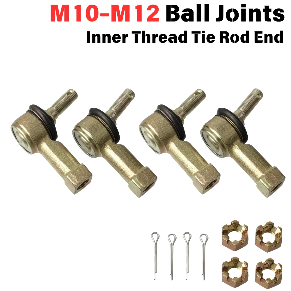 M10-M12 Tie Rod End Kit Inner Thread Ball Joint for Adly ATV Her Chee RS 50 LC TRX250R TRX300X TRX400EX TRX450ER Brute ForceQuad
M10-M12 Tie Rod End Kit Inner Thread Ball Joint for Adly ATV Her Chee RS 50 LC TRX250R TRX300X TRX400EX TRX450ER Brute ForceQuad