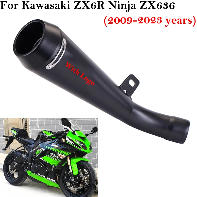 Slip On For Kawasaki ZX6R ZX-6R Ninja ZX636 2009 - 2023 Motorcycle Exhaust Modified Muffler Tailpipe Link Pipe Escape M4 Laser
Slip On For Kawasaki ZX6R ZX-6R Ninja ZX636 2009 - 2023 Motorcycle Exhaust Modified Muffler Tailpipe Link Pipe Escape M4 Laser