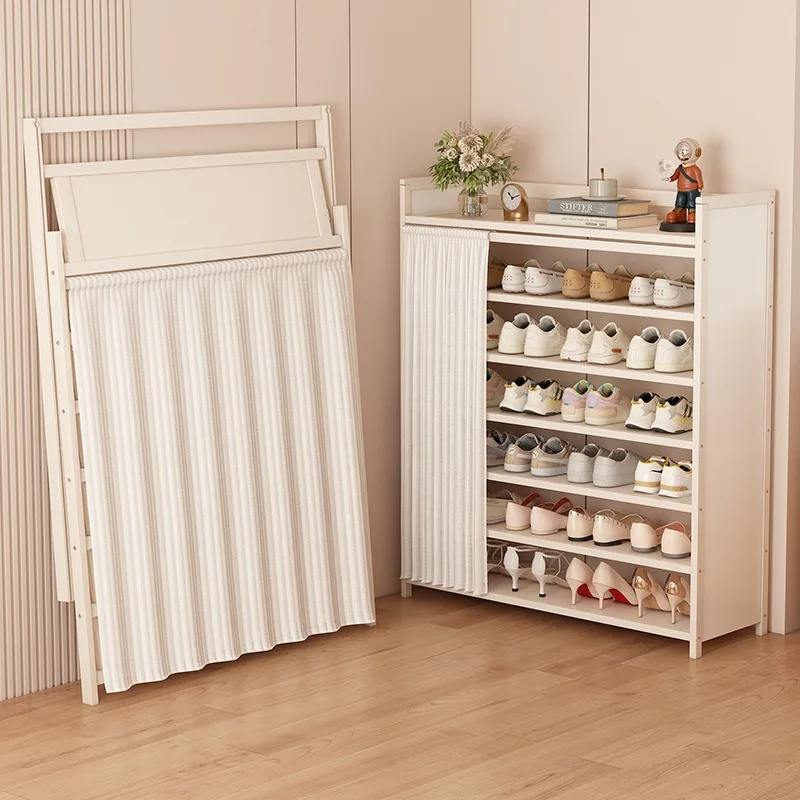 No-Install Folding Shoe Rack, Multi-Layer Dustproof Simple Entryway Shoe Cabinet, Space Saving Household Footwear Storage
No-Install Folding Shoe Rack, Multi-Layer Dustproof Simple Entryway Shoe Cabinet, Space Saving Household Footwear Storage