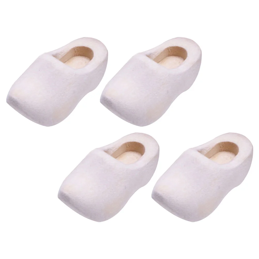 2 Pairs Wooden Clogs Man Toys Miniature Slippers Dollhouse Accessories DIY Craft Supply
2 Pairs Wooden Clogs Man Toys Miniature Slippers Dollhouse Accessories DIY Craft Supply