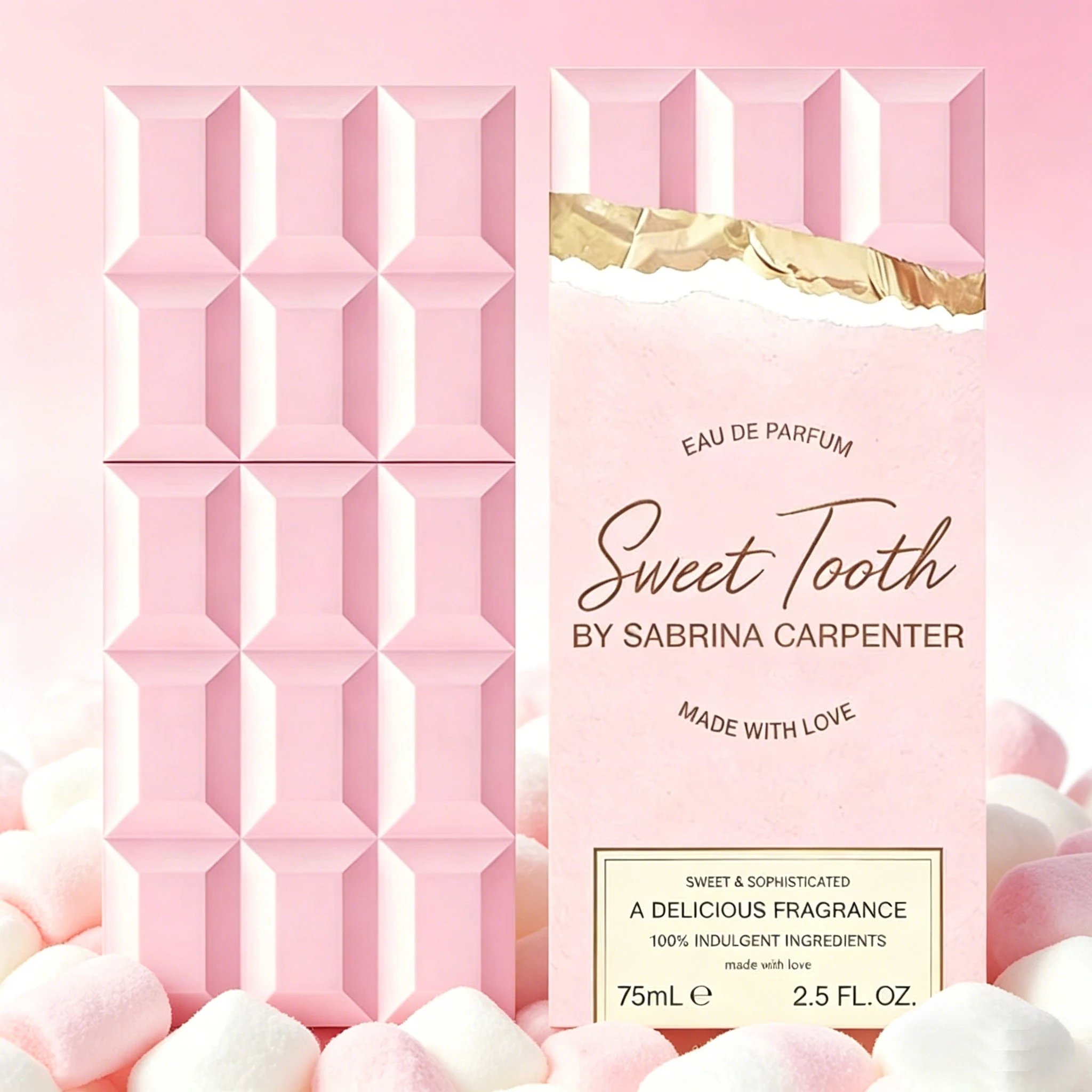 Парфюмерная вода Sweet Tooth Sabrina Carpenter для женщин, цветочный, фруктовый, гурманский аромат, идея подарка, 2.5 унции
Парфюмерная вода Sweet Tooth Sabrina Carpenter для женщин, цветочный, фруктовый, гурманский аромат, идея подарка, 2.5 унции
