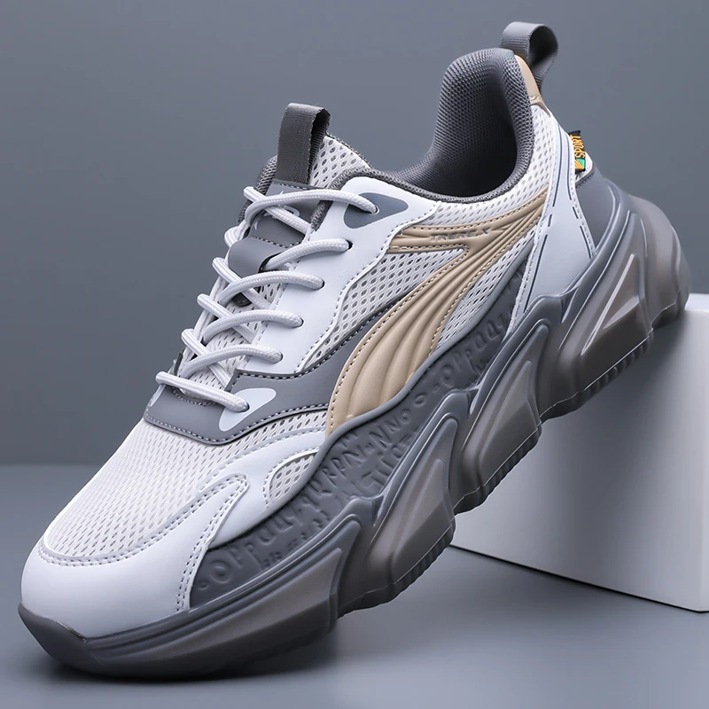 All Match Minimal Men Sport Sneakers Thick Cushion ShockMidsole Soft Breathable Lining Male Daily Travel Campus Walking Footwear
All Match Minimal Men Sport Sneakers Thick Cushion ShockMidsole Soft Breathable Lining Male Daily Travel Campus Walking Footwear