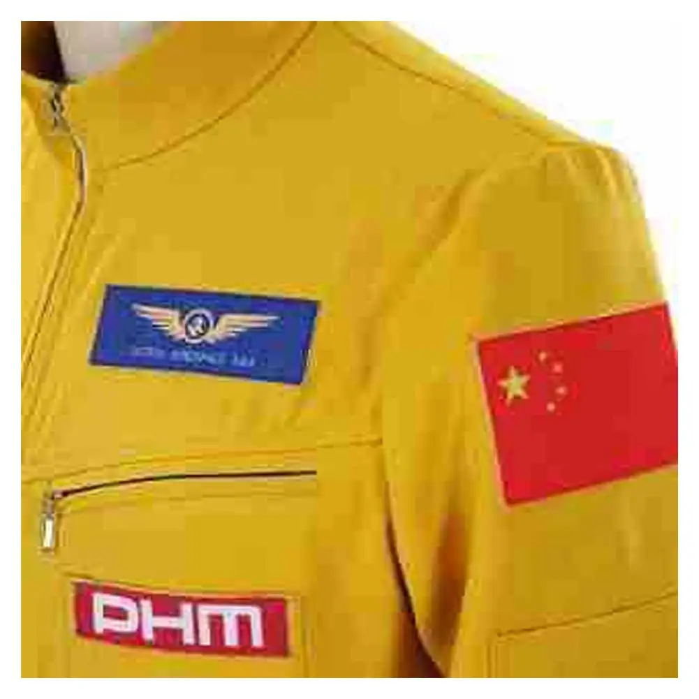 Project Hail Cos Mary Ryland Grace Cosplay Costume Men Yellow Astronaut Jumpsuit Workwear Jacket Halloween Carnival Party Suit
Project Hail Cos Mary Ryland Grace Cosplay Costume Men Yellow Astronaut Jumpsuit Workwear Jacket Halloween Carnival Party Suit
