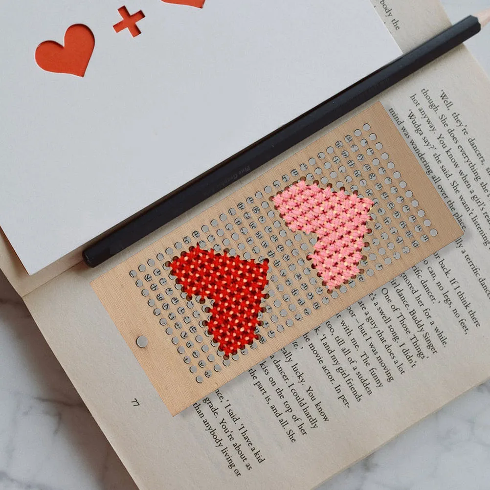 16Pcs Wooden Embroidery Bookmarks Blank DIY Cross Stitch Kits for Crafting Reading Study Tools Cross Stitch Bookmark Kit
16Pcs Wooden Embroidery Bookmarks Blank DIY Cross Stitch Kits for Crafting Reading Study Tools Cross Stitch Bookmark Kit