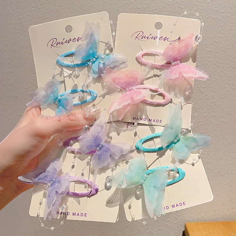 2Pcs Children's Pearl Headdress Girls Hair Accessories Butterfly Shiny Hair Clip Accessories Girls New Hairpin BB Clip
2Pcs Children's Pearl Headdress Girls Hair Accessories Butterfly Shiny Hair Clip Accessories Girls New Hairpin BB Clip