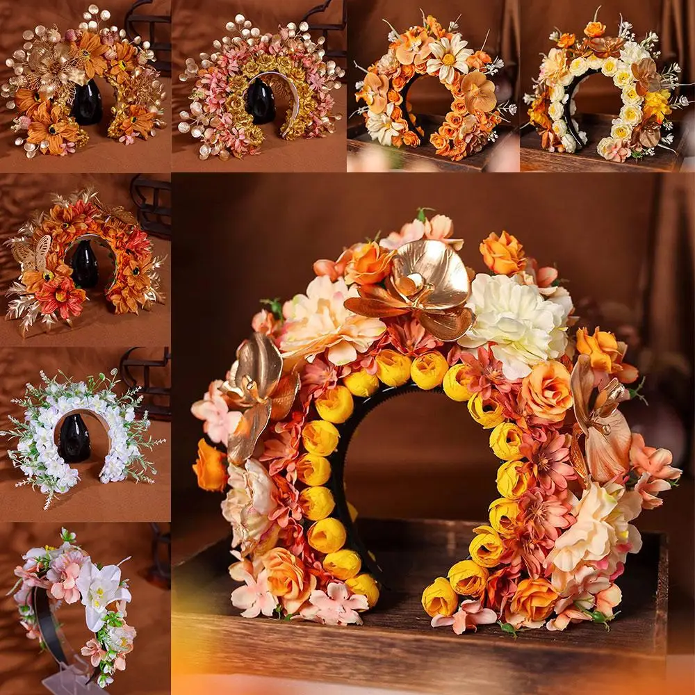 Elegant Floral Women's Hair Bands Ancient Style Ethnic Style Silk Flower Headpiece Chinese Style Hanfu Hair Accessories
Elegant Floral Women's Hair Bands Ancient Style Ethnic Style Silk Flower Headpiece Chinese Style Hanfu Hair Accessories