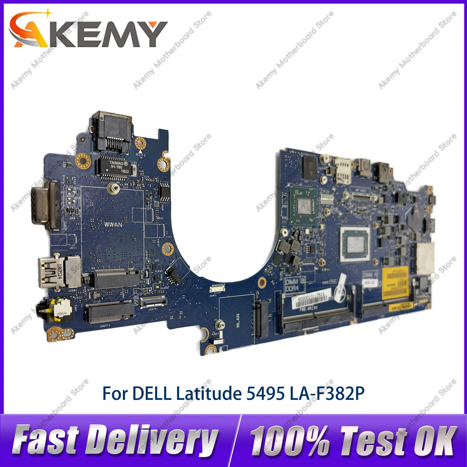 For DELL Latitude E5495 5495 Notebook Mainboard LA-F382P with R3 R5 R7 CPU CN-06WXV8 0RWXV8 RWXV8 100% Fully Tested
For DELL Latitude E5495 5495 Notebook Mainboard LA-F382P with R3 R5 R7 CPU CN-06WXV8 0RWXV8 RWXV8 100% Fully Tested
